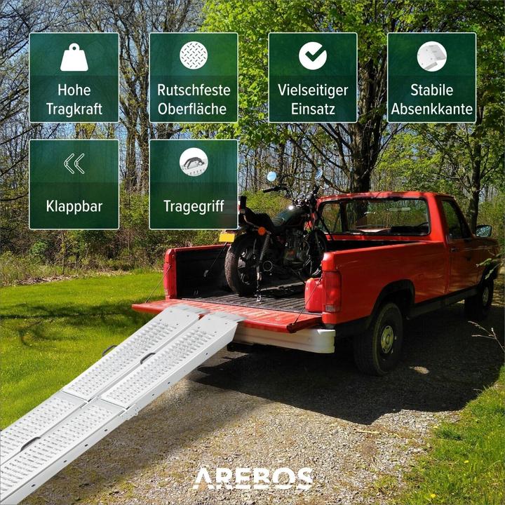 Actual product image Arebos Folding ramp