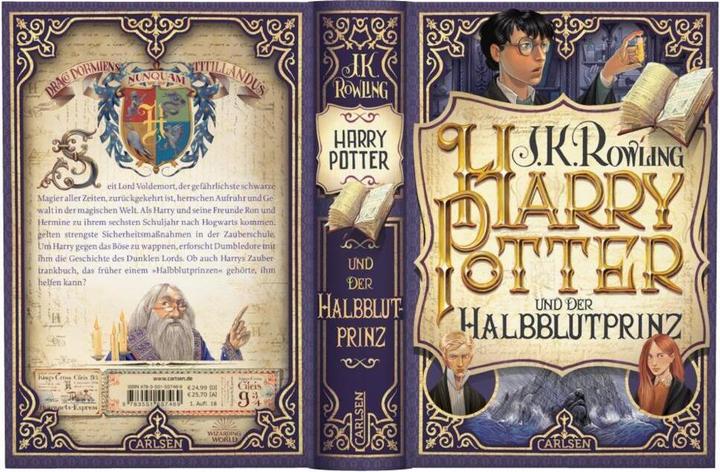 Actual product image Harry Potter und der Halbblutprinz (Harry Potter 6) (German, J.K. Rowling, 2018)