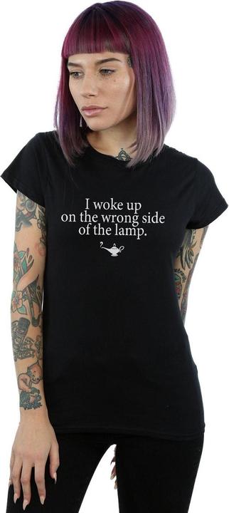 Actual product image Disney Womens/Ladies Aladdin Wrong Side Of The Lamp Cotton T-Shirt (L)