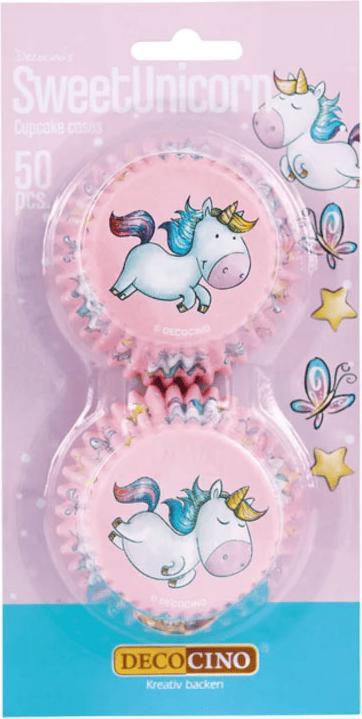 Immagine prodotto Dekoback Stampi per cupcake Unicorno Polly (5 cm)