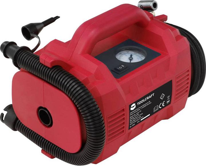 Actual product image Toolcraft Battery compressor, 10 bar 20 V (10 bar, 0 l)