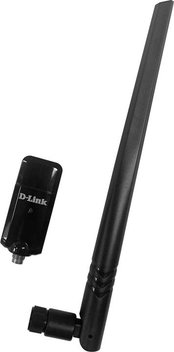 Produktbild D-Link DWA-185, Wireless, USB, WLAN, Wi-Fi 5 (802.11ac), 867 Mbit/s, Black (USB)