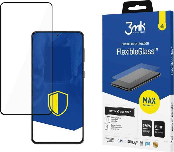 Actual product image 3MK FlexibleGlass Max screen protector, display film (1 Piece, Samsung Galaxy S21)