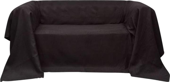 VidaXL Micro-Suede Sofaüberwurf Tagesdecke 270 x 350 cm