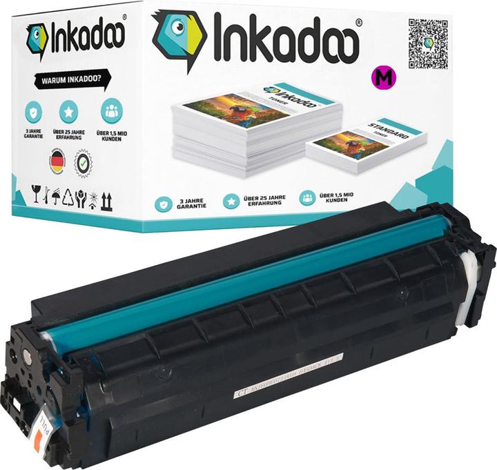 Produktbild Inkadoo Kompatibel Toner für HP Color LaserJet Pro MFP M 277 dw (M)