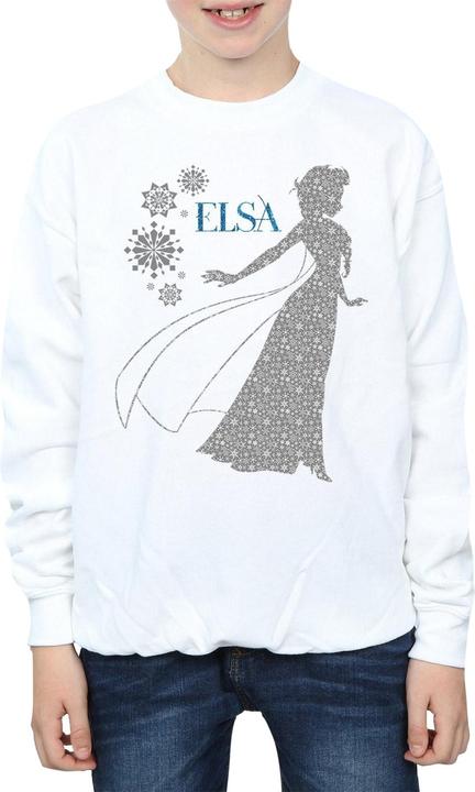 Produktbild Disney Frozen Elsa Christmas Silhouette Sweatshirt Jungen (140, 146)