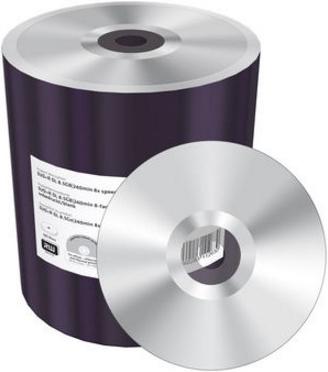 Image du produit MediaRange DVD+R 8x double couche Shrink (100 x)