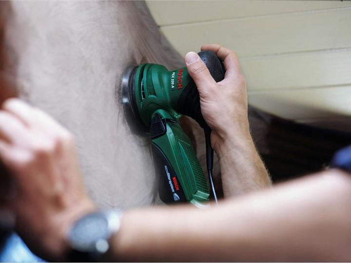 Actual product image Bosch Home & Garden Pex 220 A (Eccentric grinder, 220 W)