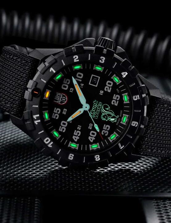 Actual product image Luminox F117 x SKUNK WORKS HERITAGE 6440H SERIES (Pilot watch, 44 mm)