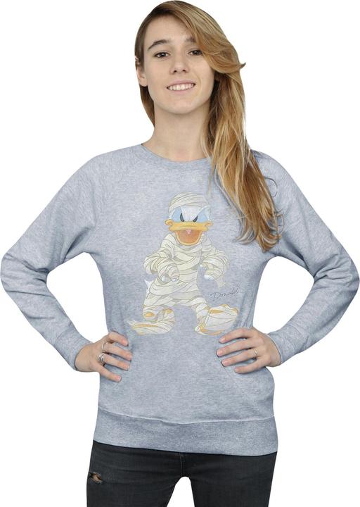 Actual product image Disney Womens/Ladies Mummy Donald Duck Sweatshirt (XL)