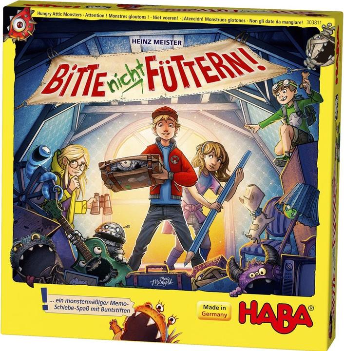 Produktbild Haba Bitte nicht füttern! (Englisch, Niederländisch, Italienisch, Deutsch, Französisch)