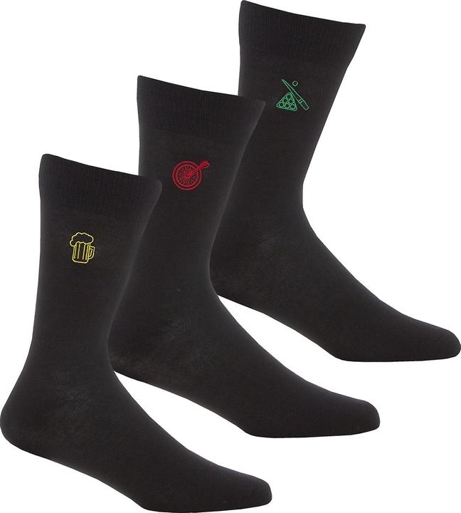 Produktbild Panda Stick Pub Games Socken (3erPack) (3er Pack, 39.5 - 45.5)