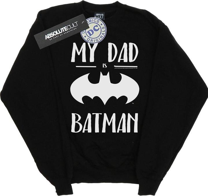 Immagine prodotto Batman My Dad Is Batman Felpa Ragazze (140, 146)