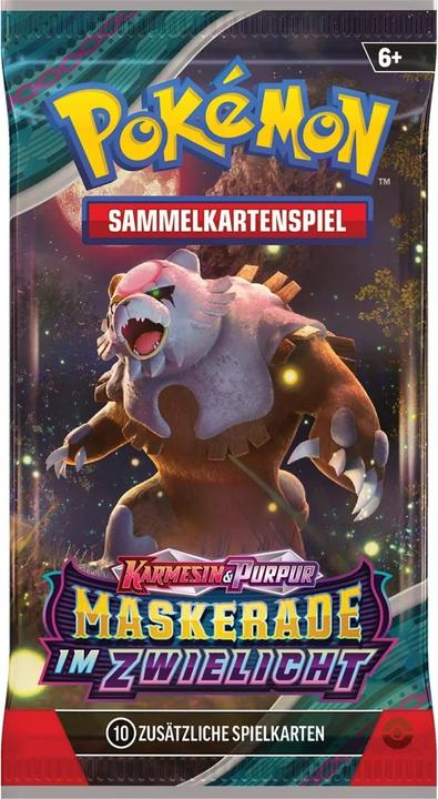 Immagine prodotto Pokémon Pokemon Maskerade im Zwielicht Booster Pack (Tedesco, Pacchetto Booster)