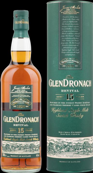 Actual product image Glendronach 15 Year Old Revival (Single Malt, Scotch whisky)