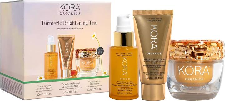 Kora Turmeric Brightening Trio Gift Box (Shaving set)
