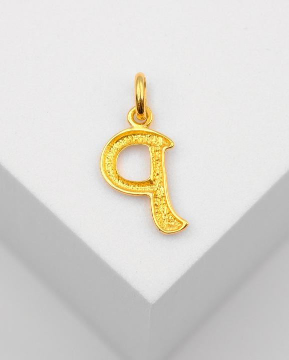 Produktbild Muau Buchstabe (750/18K Gelbgold)