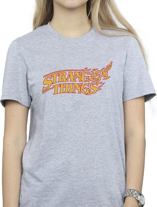 Produktbild Netflix Stranger Things Logo Breaking TShirt (S)