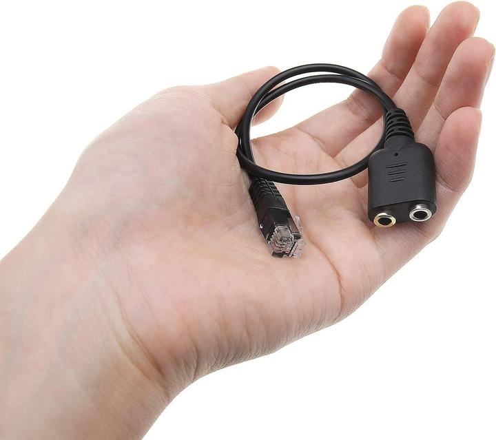 Image du produit equip Câble téléphonique RJ9 vers. Jack pour casque