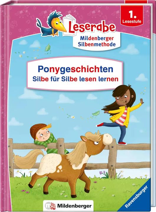 Productafbeelding Ravensburger Ponygeschichten – Silbe für Silbe lesen lernen - Leserabe ab 1. Klasse - Erstlesebuch für Kinder... (Duits, Melanie Garanin, Doris Arend, Susanne Schulte, Judith Allert, 2022)