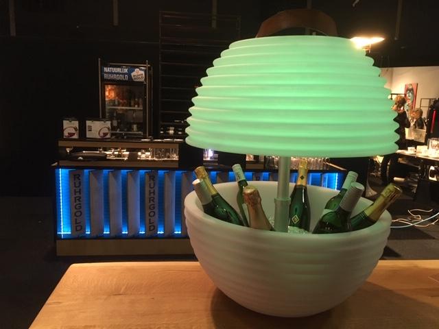 Produktbild Nikki.Amsterdam The.Bowl | Bluetooth® Speaker Lamp and Winecooler (Akkubetrieb)