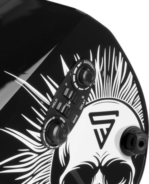 Image du produit Stahlwerk Casque de soudure automatique ST-990 SE "Special Edition Skull" Real Colour