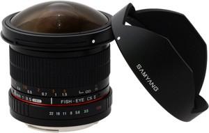 Actual product image Samyang 8mm F3.5 CSII Sony A-mount (Sony A, APS-C / DX)