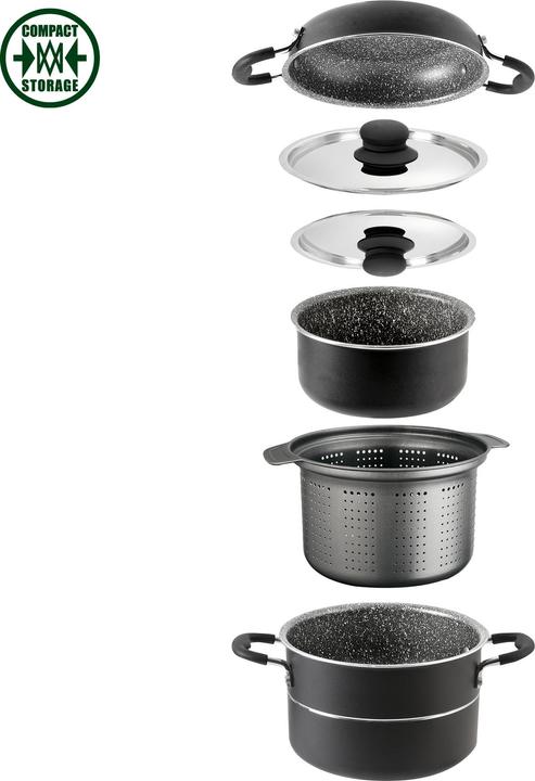 Produktbild Brunner Topfset Pirate 7 + 1 (22 cm, Kochtopf)