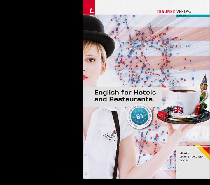 Actual product image English for Hotels and Restaurants + TRAUNER-DigiBox - Ausgabe für Deutschland (German, Sibyl Bird, Sonja Lichtenwagner, Beate Siegel, 2022)