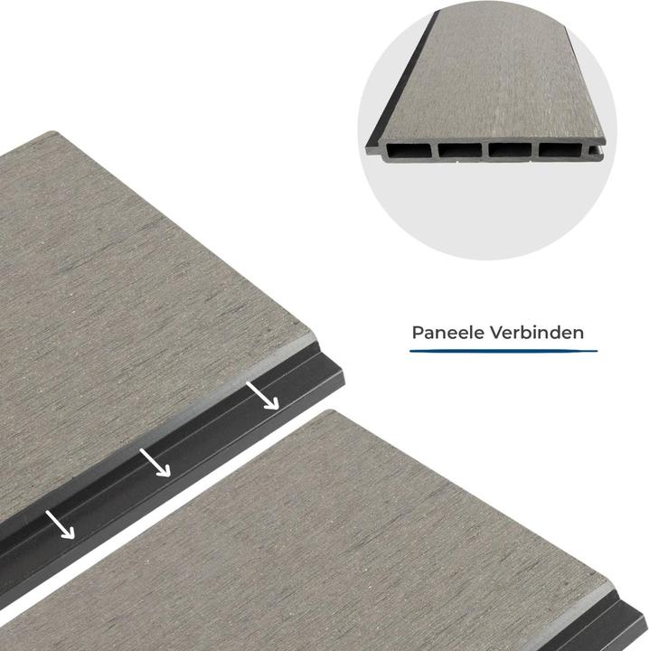 Actual product image Floordirekt WPC fence (180 cm)