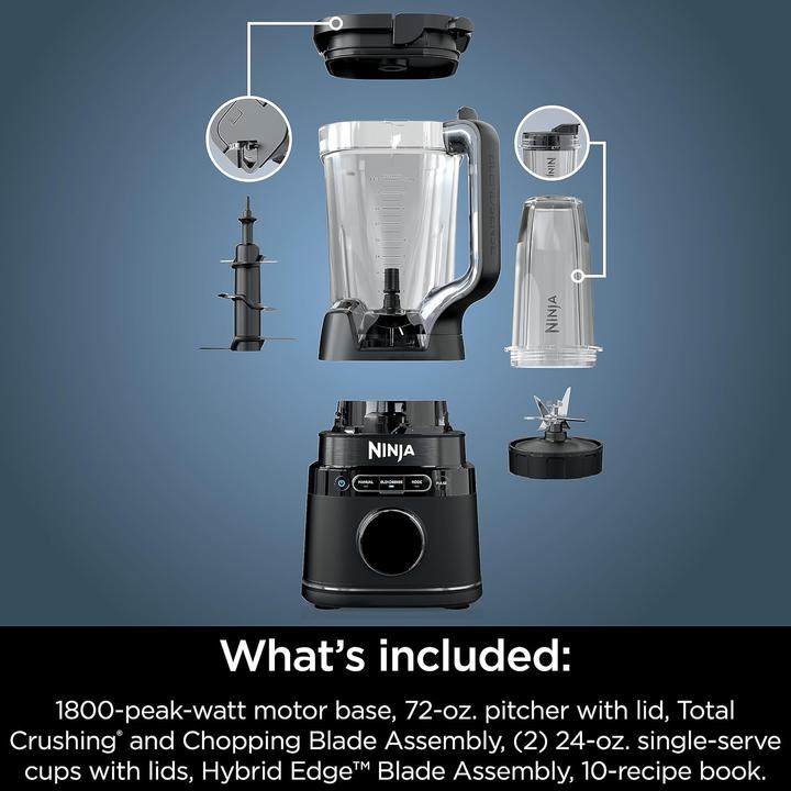 Immagine prodotto Ninja Miscelatore a colonna Foodi TB301EU (Spina UE, 1200 W)