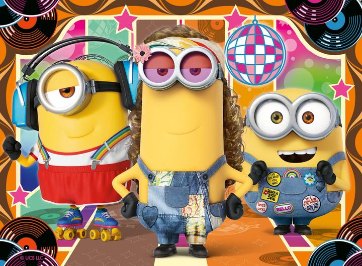 Actual product image Ravensburger Puzzle 4 in a box - Minions (24 pieces)