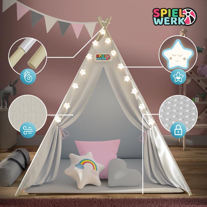 Actual product image Spielwerk Teepee