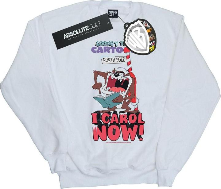 Looney Tunes Taz I Carol Now Sweatshirt