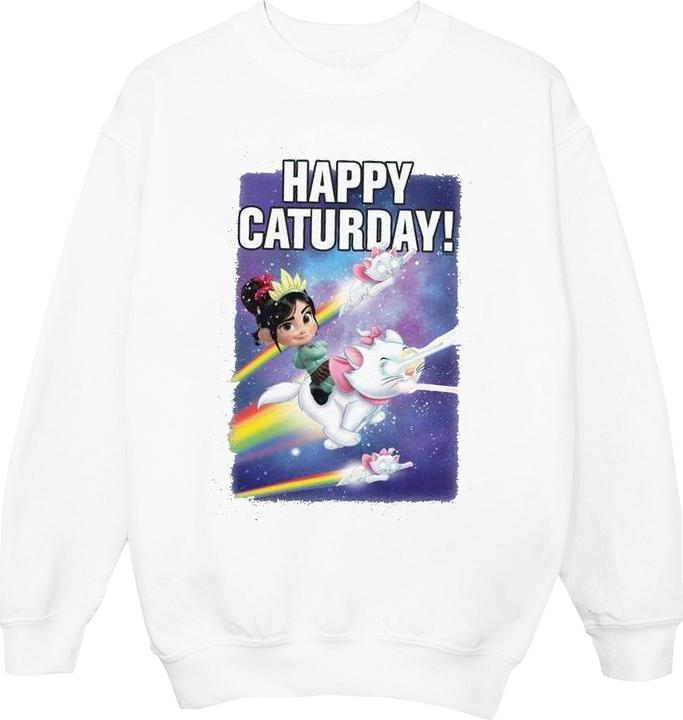 Image du produit Disney - Sweat WRECK IT RALPH HAPPY CATURDAY - Fille (140, 146)
