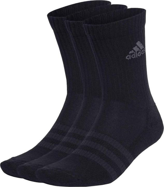 Actual product image adidas Unisex Adult Cushioned Crew Socks (Pack of 3) (pack of 3, S)