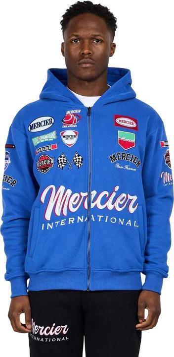 Mercier International Hoodie mit durchgehendem Reissverschluss