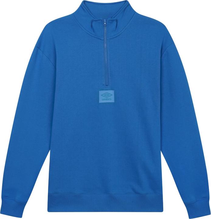 Actual product image Umbro Mens Logo Quarter Zip Fleece Top (XL)