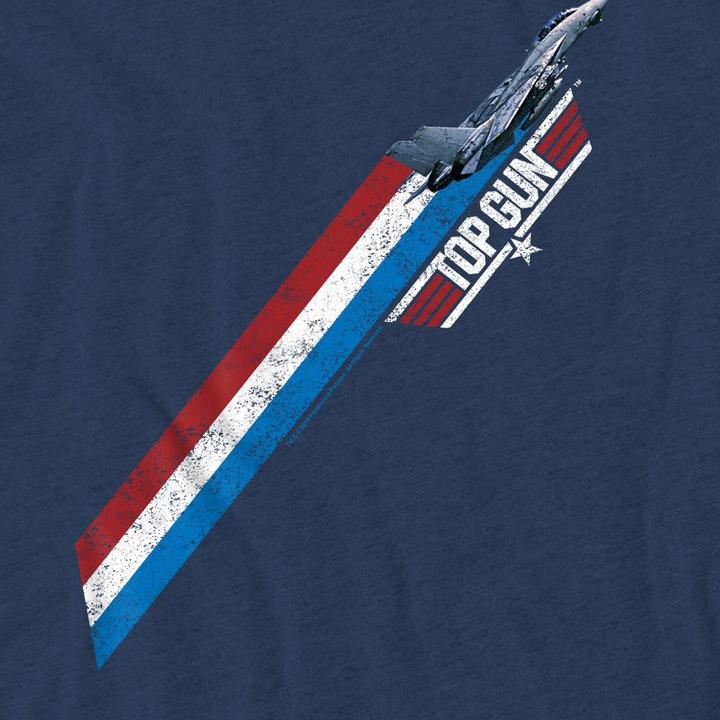 Actual product image Top Gun Unisex Adult Stripes T-Shirt (3XL)