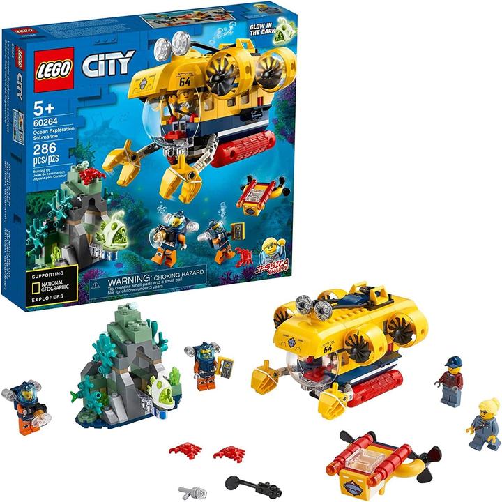 Produktbild LEGO Ocean Exploration Submarine (60264, LEGO City)