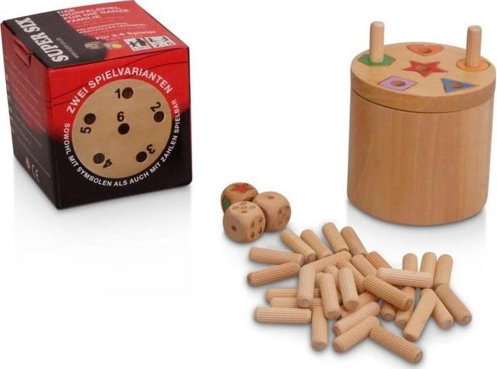 Produktbild Bestsaller Super Six Gross (aus Holz) (Deutsch, Französisch, Italienisch, Englisch)