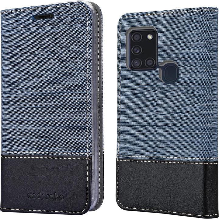 Image du produit Cadorabo Couverture look jeans Book (Samsung Galaxy A21s)