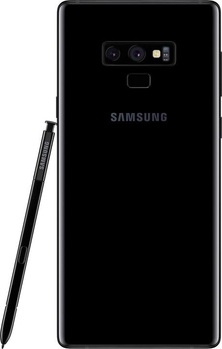 Image du produit Samsung Galaxy Note9 UE (128 Go, Midnight Black, 6.40", Double SIM hybride, 12 Mpx, 4G)