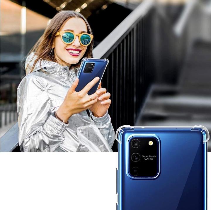 Produktbild Screenguard Samsung Galaxy S10 Lite Hülle Crystal Soft Airbag Bumper (Samsung Galaxy S10 Lite)