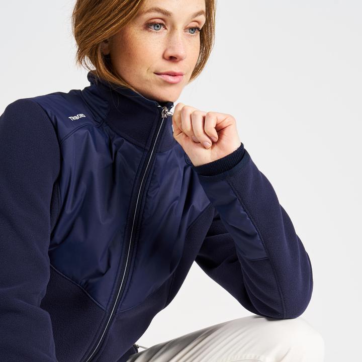 Image du produit Tribord Veste polaire voile femme chaude 500 bleu (S)