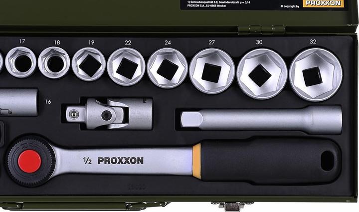 Image du produit Proxxon Jeu de clés à douille (6,3 mm, 12,5 mm)