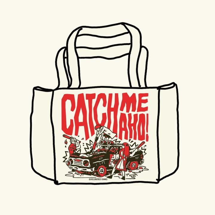Produktbild Heldbergs Games Tote Bag „Catch me, Aho!“ - Tragetasche