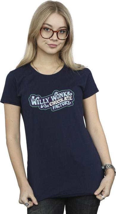 Produktbild Willy Wonka & the Chocolate Factory Chocolate Factory Logo TShirt (XXL)
