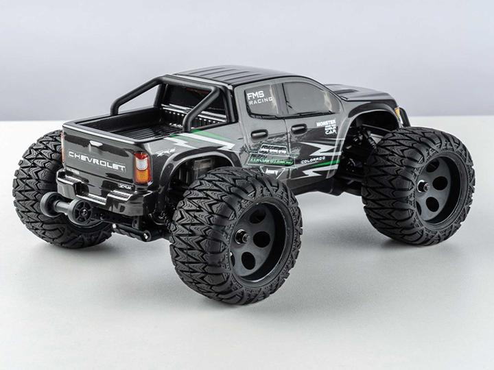 Produktbild FMS FMT24 Chevrolet COLORADO 1:24 schwarz - RTR 2.4GHz (RTR Ready-to-Run)