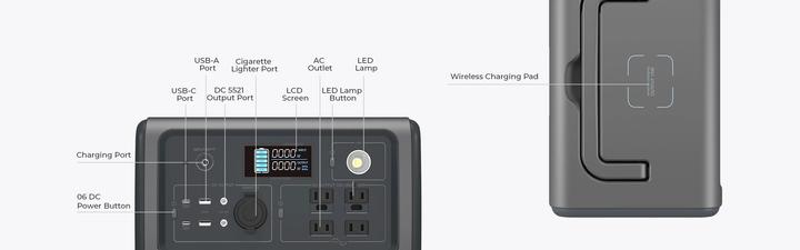 Image du produit Bluetti EB70 (716 Wh, 9.70 kg)